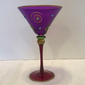 Colorful Martini Glass